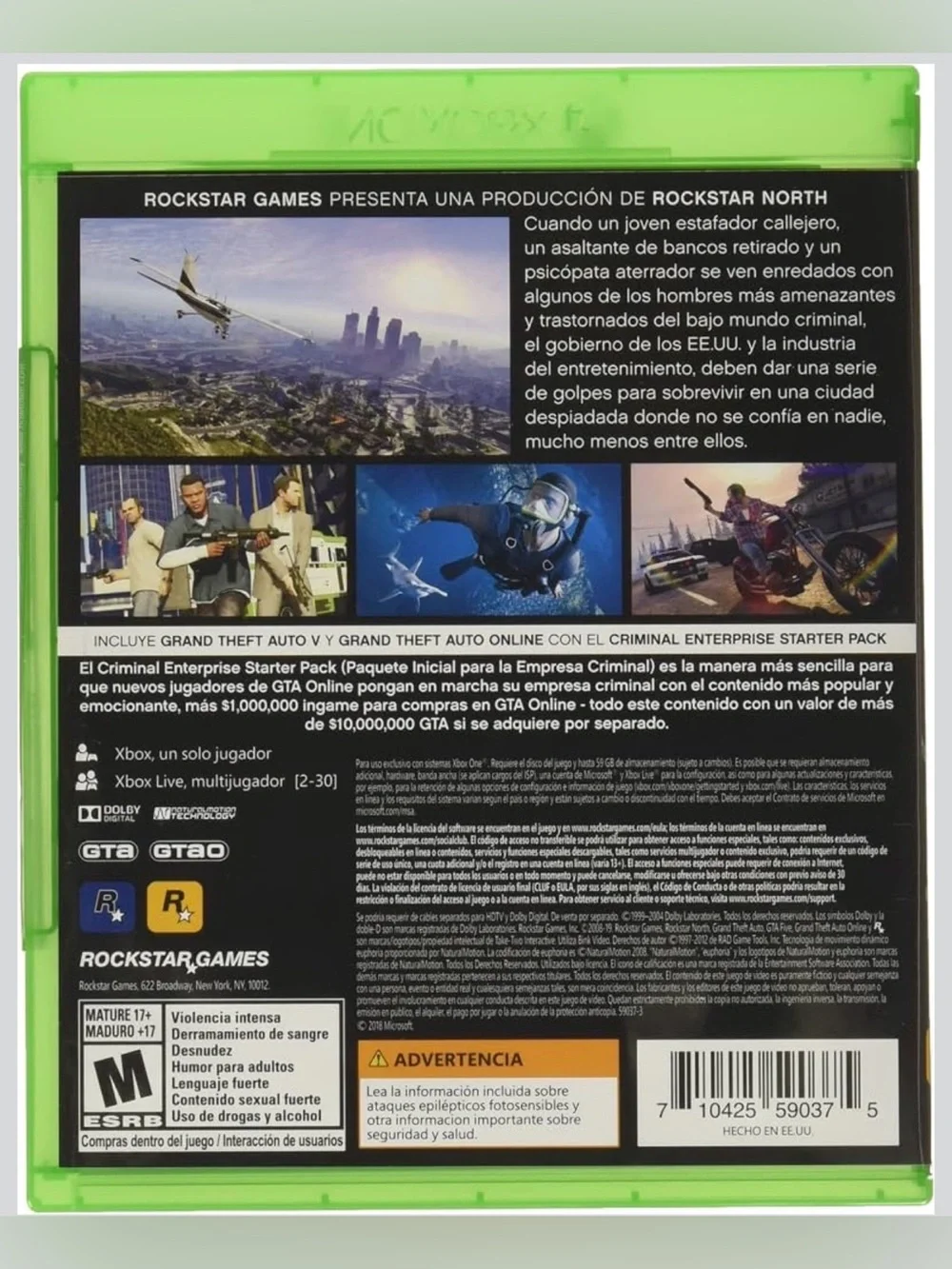Grand Theft Auto V Premium Edition Xbox One ⭐️⭐️EUC TESTED⭐️⭐️